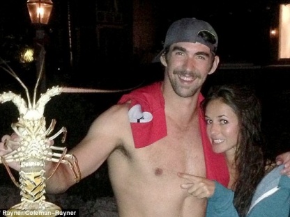 Michael Phelps e Sarah Herndon