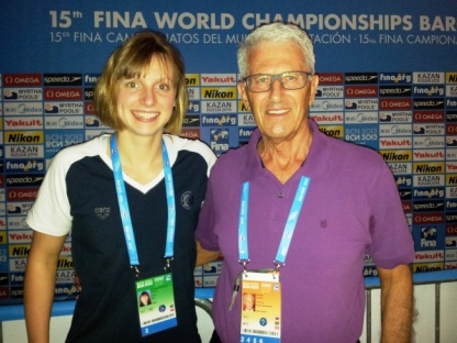 katie ledecky e Camillo Cametti