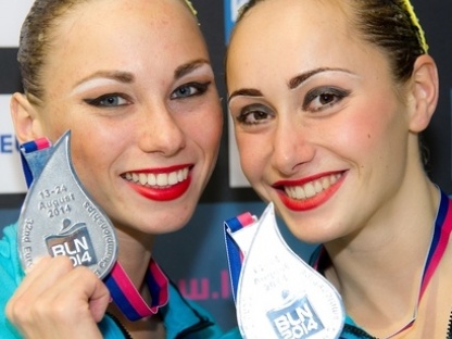DUO UKR_LEN European Water Polo Championships 2014