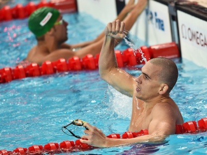 CSEH Laszlo HUN Gold MEdal Men's 200m Butterfly 