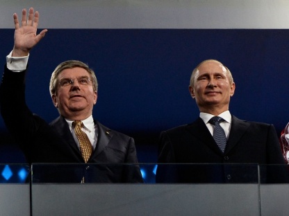 THOMAS BACH-VLADIMIR PUTIN