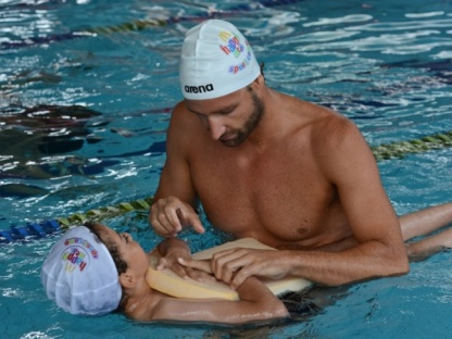 Massimiliano Rosolino a Milano per Happy Meal Sport Camp