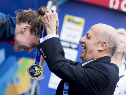 Haley Anderson, campionessa mondiale della 5 km in acque libere