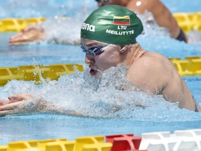 Ruta Meilutyte impegnata nei 50 rana