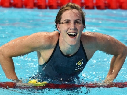 CAMPBELL Bronte AUS Gold Medal Women's 100m Freestyle 