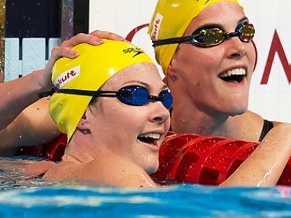 le sorelle Bronte e Cate Campbell, Australia AUS