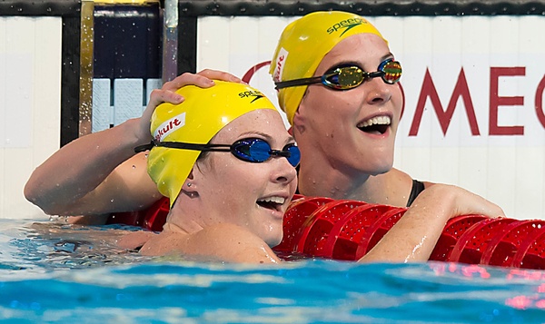 le sorelle Bronte e Cate Campbell, Australia AUS