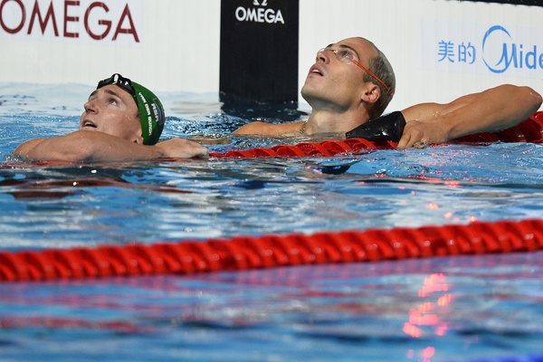 Cameron Van Der Burgh RSA, Fabio Scozzoli Italia Men's 50m Breaststroke 