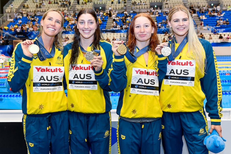 4x100 sl donne - australia