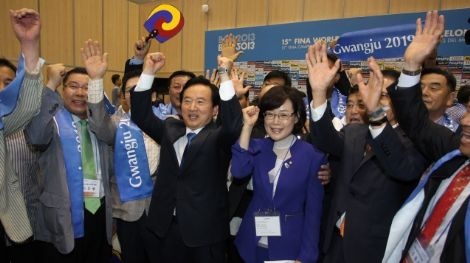 Delegazione Gwangju a Barcellona 2013
