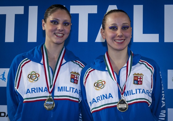 Linda Cerruti e Costanza Ferro, coppia tricolore nel Duo