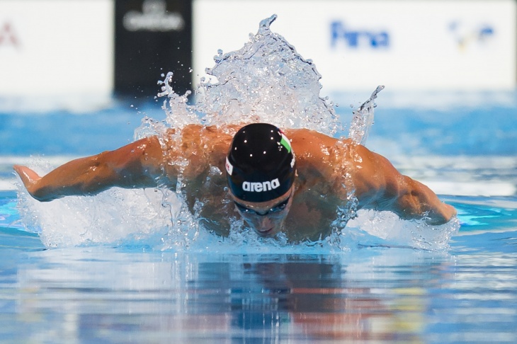 Matteo Rivolta: 3° record nei 100 farfalla. Il crono segna 50.77