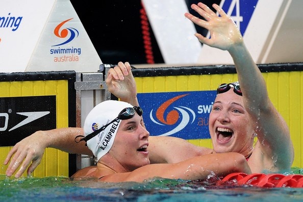 Bronte e Cate Campbell AUS