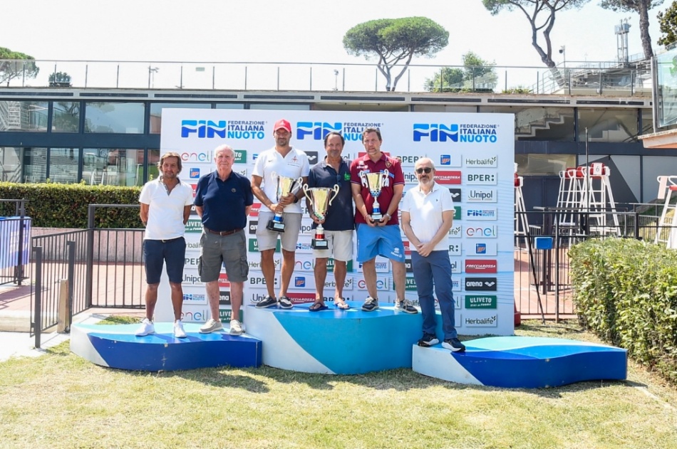 podio titolo campione d'Italia 2025