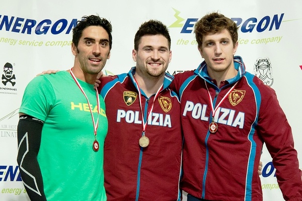 PODIO 100SL_MAGNINI_ORSI_LEONARDI:V Trofeo Citta di Milano Swimming Nuoto