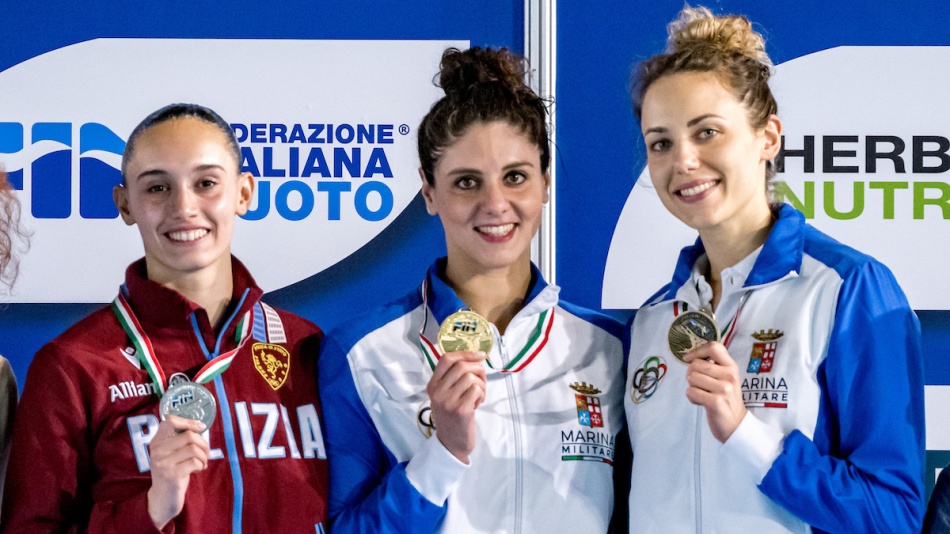 podio singolo femminile