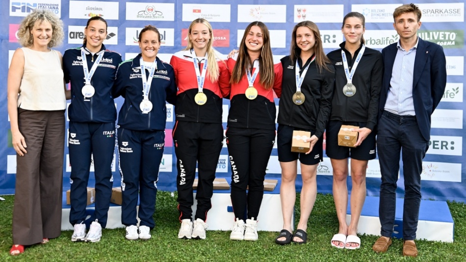 podio sincro 3 metri femminile