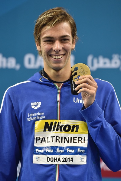 Gregorio PALTRINIERI Italia Gold Medal Men's 1500m Freestyle Medaglia d'Oro 