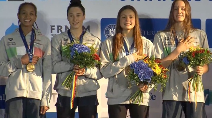 4x100 sl femminile azzurra