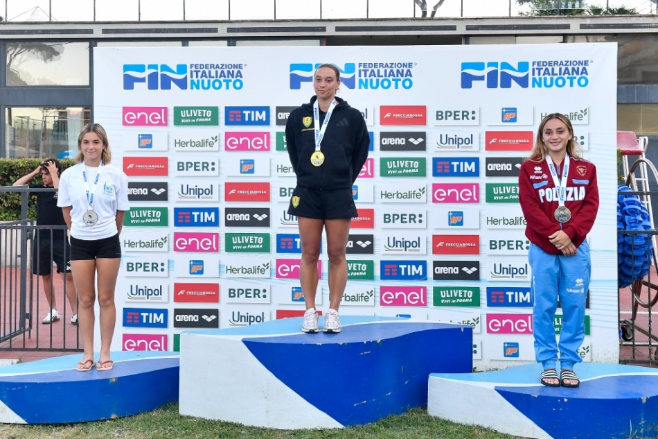 podio 3 mt femminile