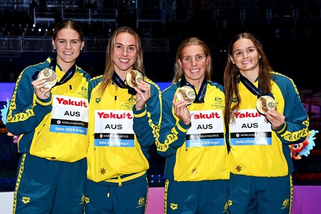 4x100 mista femminile - australia