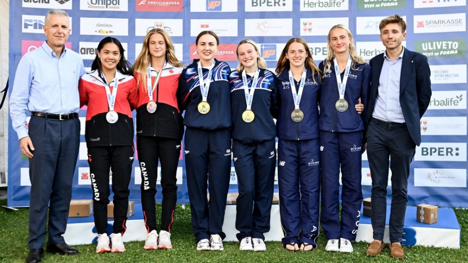 podio piattaforma sincro femminile