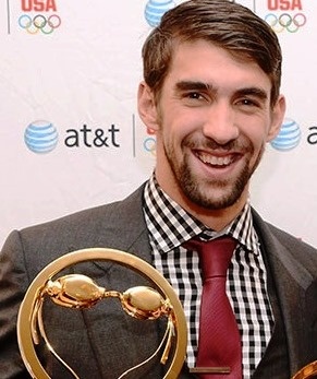 NEW YORK, NY - NOVEMBER 19:  Olympic athletes Michael Phelps and Missy Franklin attend the 2012 Golden Goggle awards at the Marriott Marquis Times Square on November 19, 2012 in New York City.  (Photo by Stephen Lovekin/Getty Images)