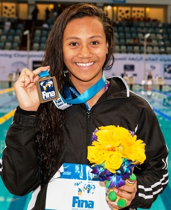 Fa Amausili  Gabrielle New Zealand  1st Gold medal World Champion