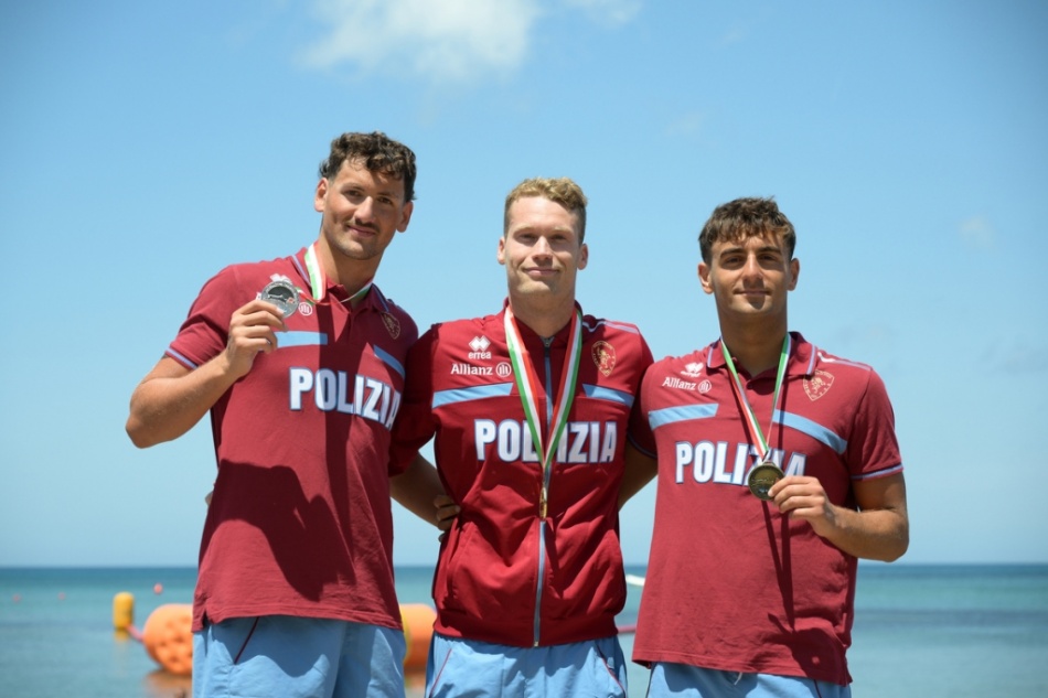 podio 5 km maschile