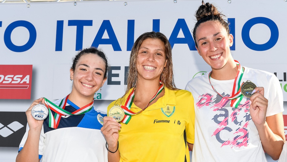 podio 400 misti femminile