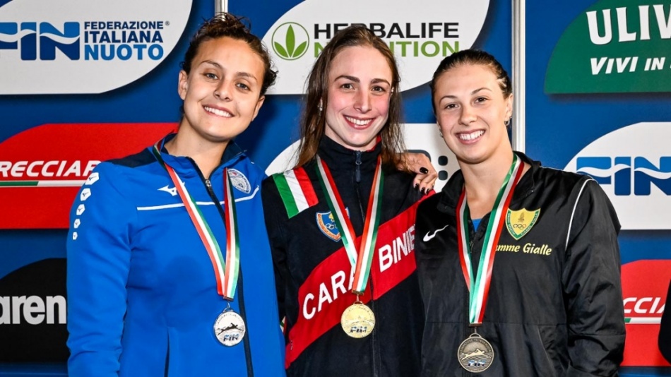 podio 100 rana femminile