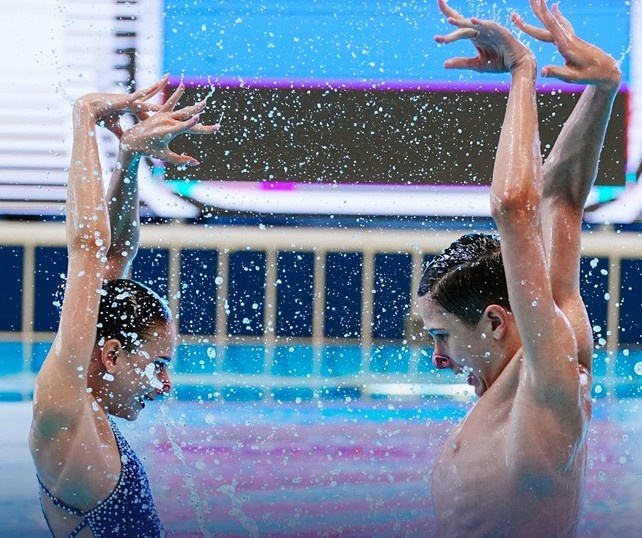 Dominika Aleksandrova e Nikita Skliarov