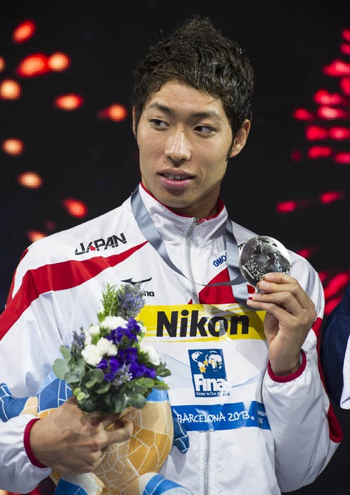 HAGINO Kosuke, Japan JPN, silver medal