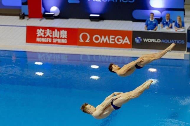 Jack Laugher e Anthony Harding