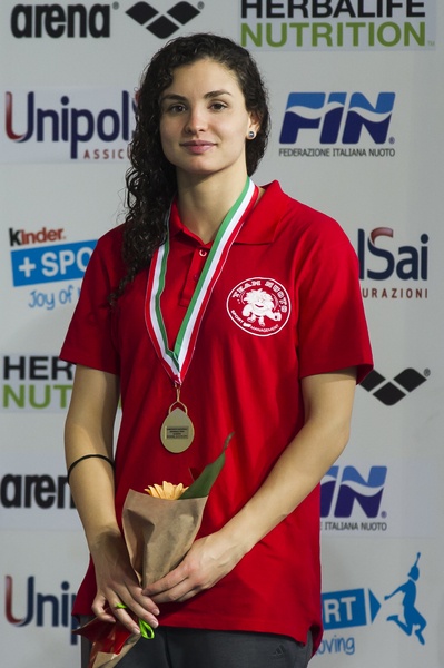 Silvia Scalia, oro nei 100 dorso e primo titolo italiano