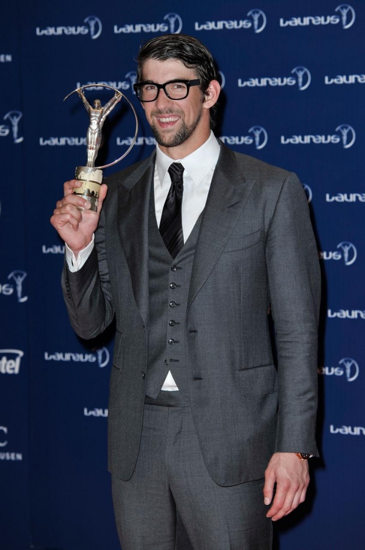 MICHAEL PHELPS LAUREUS AWARD 2013