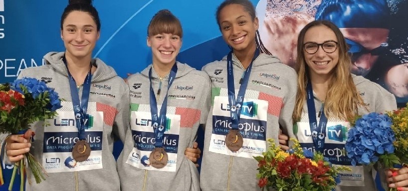 4x100 mista femminile azzurra