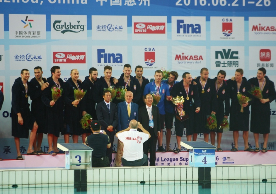 SERBIA - CAMPIONE WORLD LEAGUE 2016