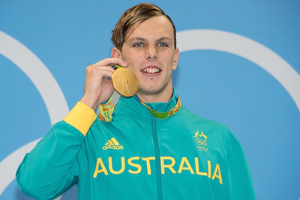 Chalmers Kyle AUS gold medal 100sl