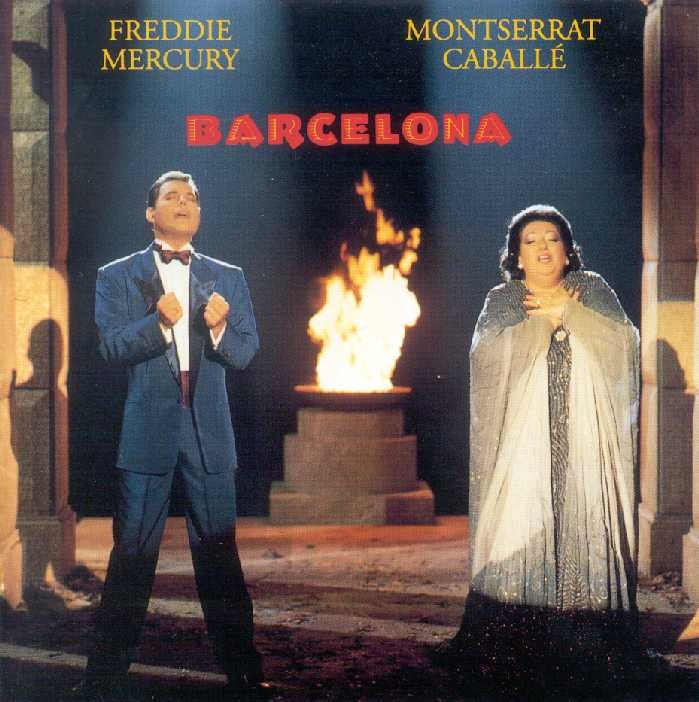 freddie mercury e montserrat caballé BCN