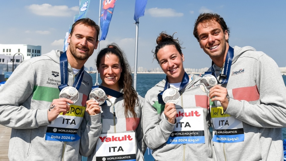 staffetta 4x1500 azzurra