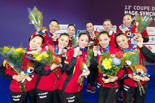 GIAPPONE_ARG._13 th FINA Synchronised Swimming World Cup