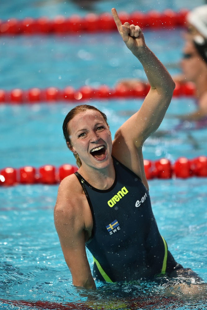 SJOSTROM Sarah SWE Women's 100m Butterfly Final World Record 