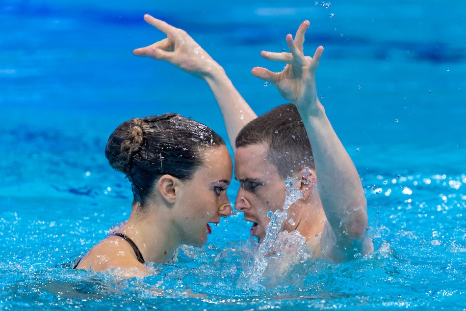 Nicolò Ogliari e Isotta Sportelli in azione