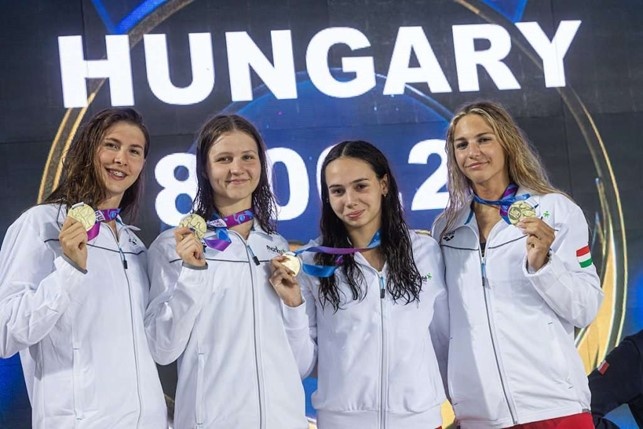 4x200 sl femminile - team ungheria