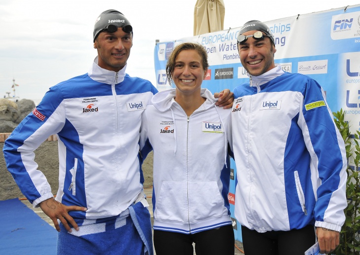 Simone Ercoli, Rachele Bruni, Luca Ferretti