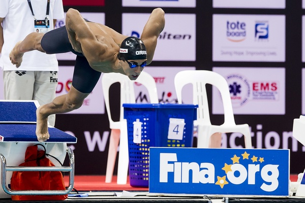 Giovanni Izzo, finalista nei 50 stile libero maschili