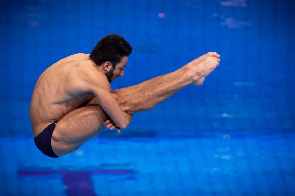 Giovanni Tocci in azione