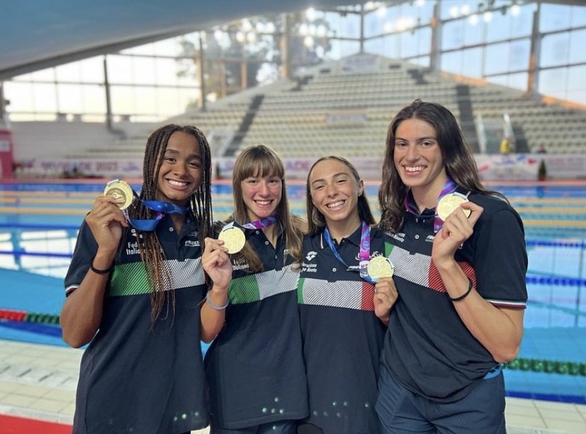 4x100 mista femminile - team italia