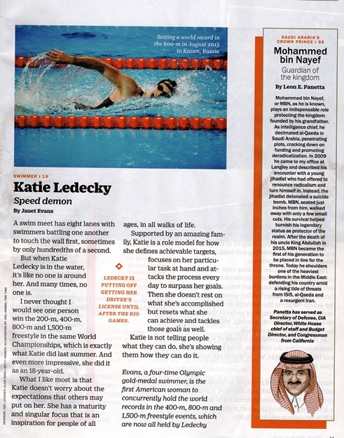 ARTICOLO TIME-KATIE LEDECKY